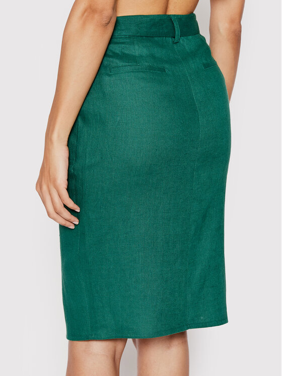 TATUUM Tatuum Spódnica ołówkowa Robusta T2209.382 Zielony Regular Fit