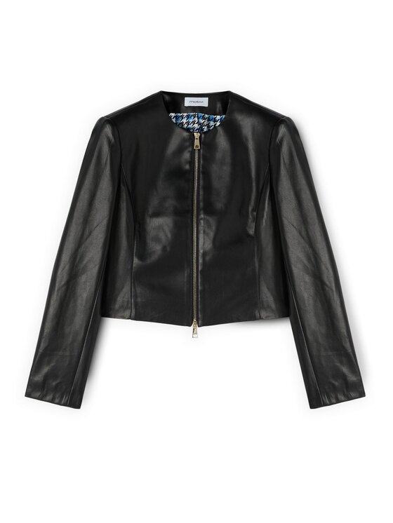 Motivi Motivi Giacca in similpelle R323Q001134N033 Nero Regular Fit