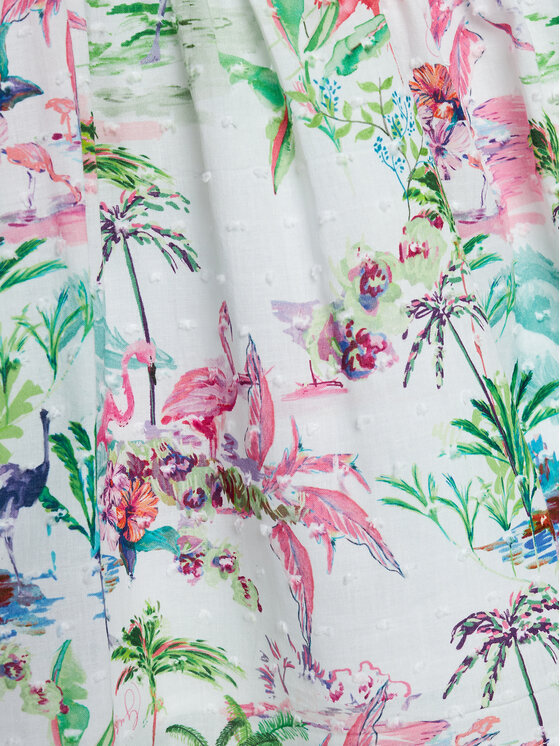 Guess Guess Igapäevane kleit K4GK31 WG5N0 Valge Regular Fit