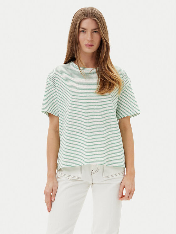 Tommy Hilfiger Tommy Hilfiger Tricou WW0WW44553 Verde Regular Fit