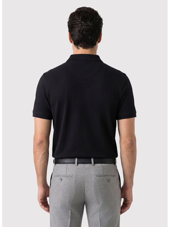 Pako Lorente Pako Lorente Polo P26WF-TX-010 Czarny Straight Fit