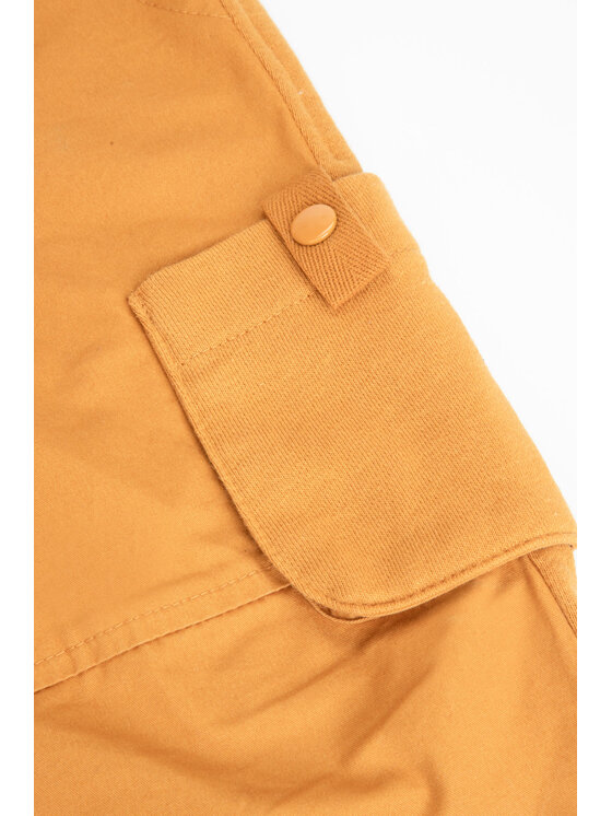 Coccodrillo Coccodrillo Spodnie materiałowe WC3119101DWJ-026 Żółty Regular Fit
