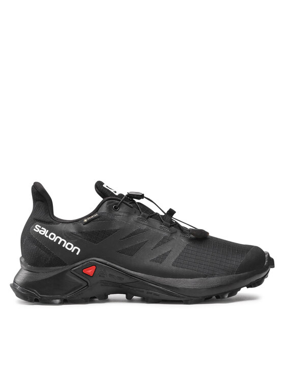 Salomon Salomon Παπούτσια για Τρέξιμο Supercross 3 Gtx GORE-TEX 414535 29 W0 Μαύρο