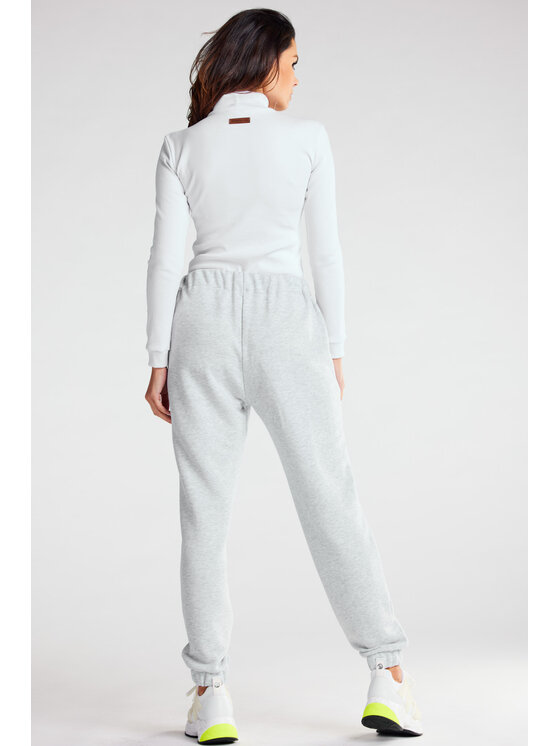 Infinite You Infinite You Dámské kalhoty M275 Šedá Basic Fit