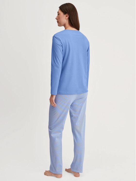 Calida Calida Pyžamo 46352 Modrá Regular Fit