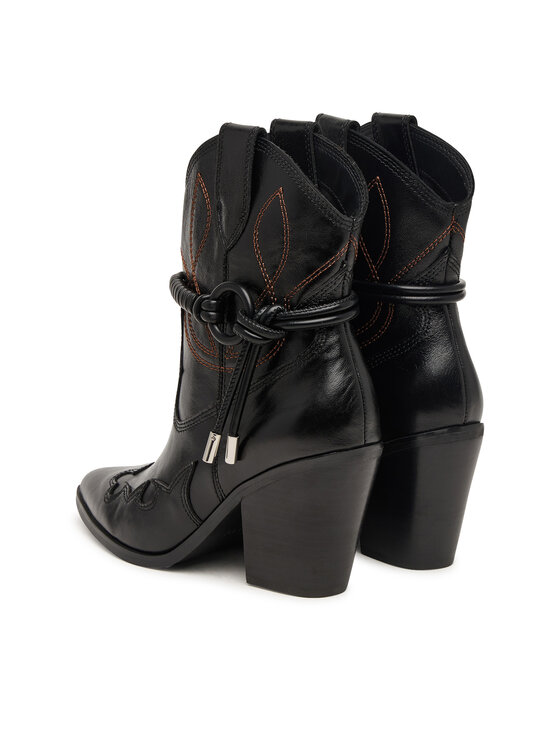 Aldo Aldo Kovbojské topánky Nuwestern 14447797 Čierna