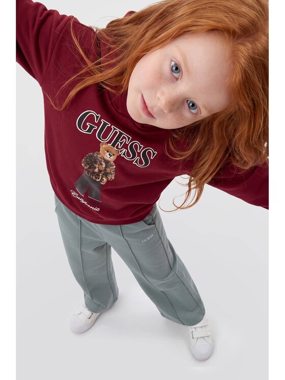 Guess Kids Guess Kids Sveter 184388 Červená Classic Fit