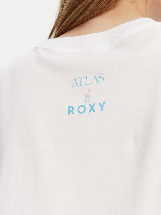 Roxy Roxy Футболка ERJZT05899 Білий Relaxed Fit