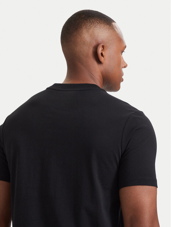 KARL LAGERFELD KARL LAGERFELD Tričko 755073 564250 Čierna Regular Fit