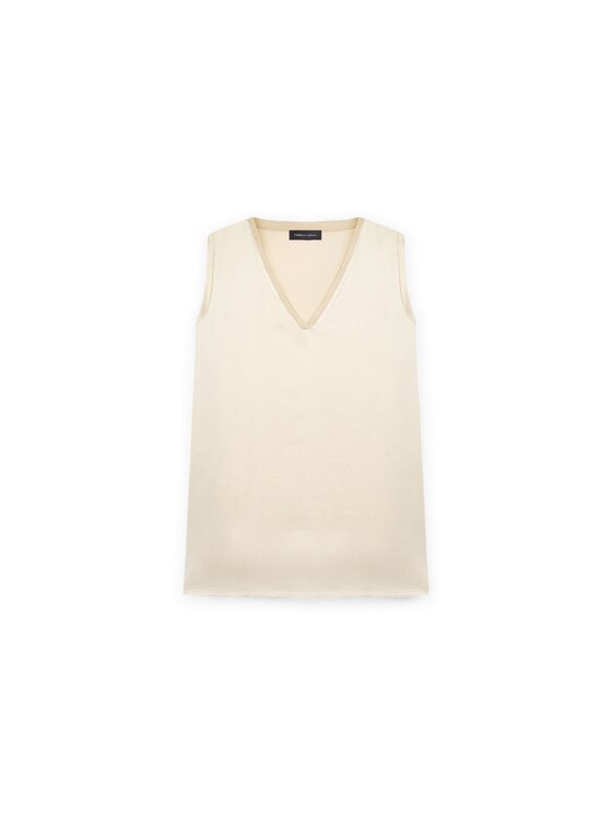 Fiorella Rubino Fiorella Rubino Top D000L000136N002 Oro Regular Fit