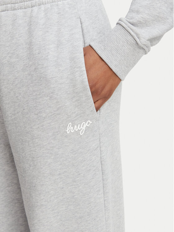HUGO HUGO Спортивні штани Newtrack_B 50576283 Світло-сірий Relaxed Fit