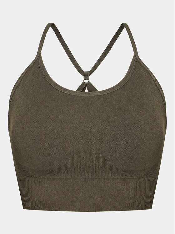 Athlecia Athlecia Спортивний бюстгальтер Foan W Seamless Bra EA203440 Зелений