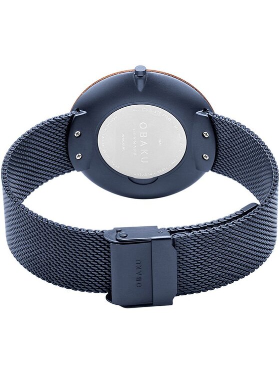 Obaku Obaku Zegarek V245GXLLML Niebieski