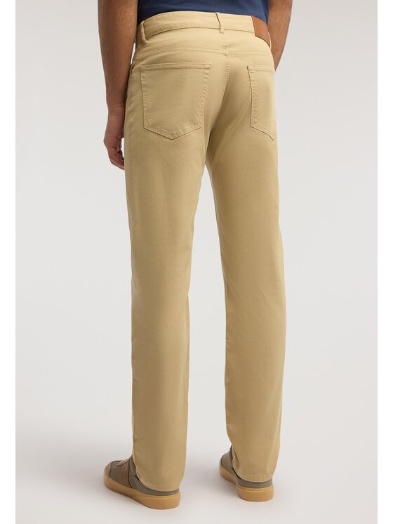 Trussardi Trussardi Pantaloni di tessuto P701H304866N012 Crema Regular Fit