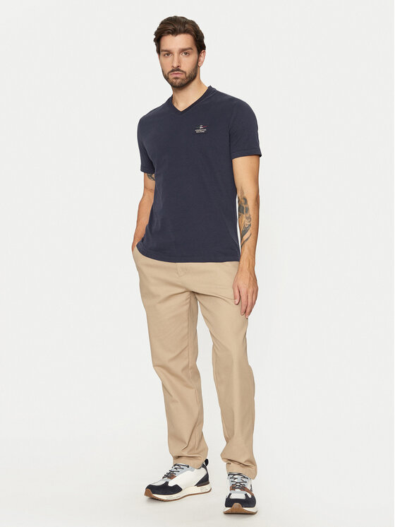 Aeronautica Militare Aeronautica Militare Majica 242TS2333J662 Mornarsko modra Regular Fit