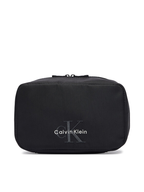 Calvin Klein Geantă pentru cosmetice Bold Washbafg LV04D1301G Negru
