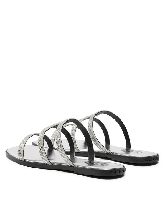 KARL LAGERFELD KARL LAGERFELD Natikače KL87405 Srebrna