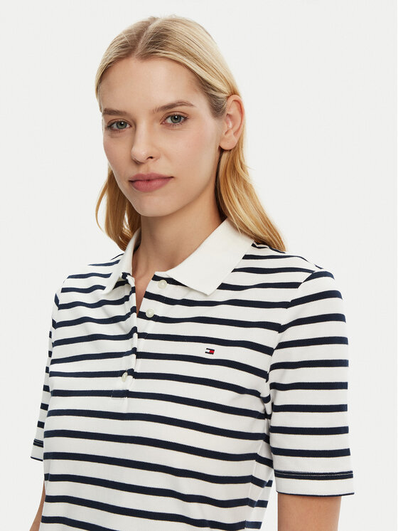 Tommy Hilfiger Tommy Hilfiger Polokošile 1985 WW0WW43224 Tmavomodrá Regular Fit