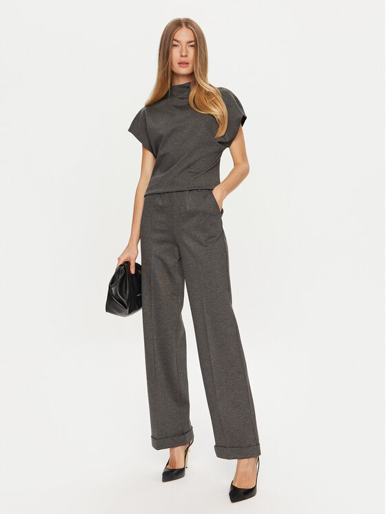 ViCOLO ViCOLO Majica TS0495 Siva Regular Fit