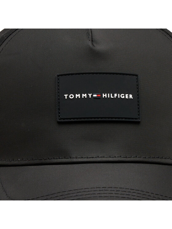 Tommy Hilfiger Tommy Hilfiger Шапка с козирка Corporate Repreve 5 Panel Cap AM0AM12545 Черен