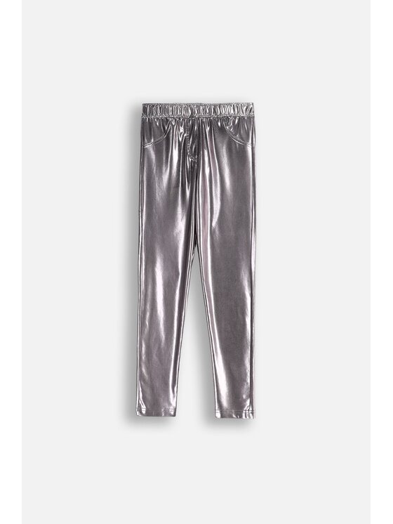 Coccodrillo Coccodrillo Legginsy WC5122101CGJ-024 Srebrny