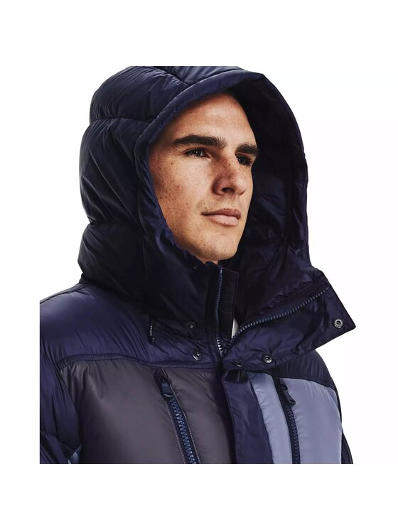 Under Armour Under Armour Kurtka zimowa UA CGI Down Blocked Jkt Niebieski Loose Fit