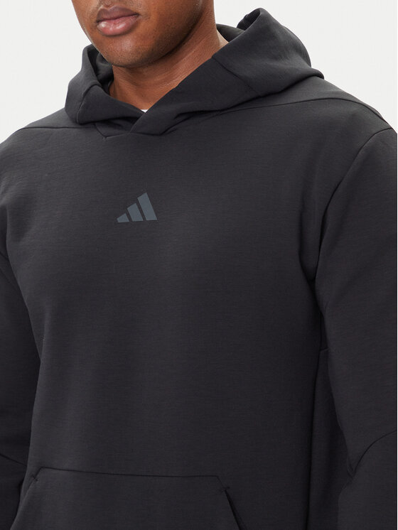 adidas adidas Funkční mikina Designed for Training IY1119 Černá Regular Fit
