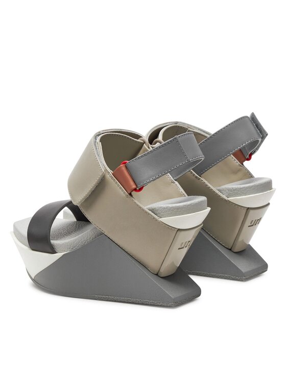 United Nude United Nude Sandały Delta Wedge Sandal 1041381616 Beżowy