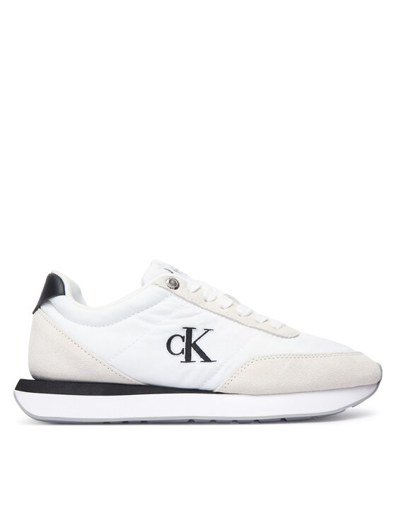 Calvin Klein Sneakers Retro Runner Ess Mix Mat Wmn YW0YW01990 Alb
