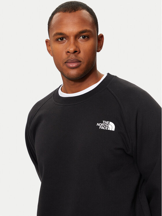 The North Face The North Face Majica dugih rukava Redbox NF0A89FA Crna Regular Fit