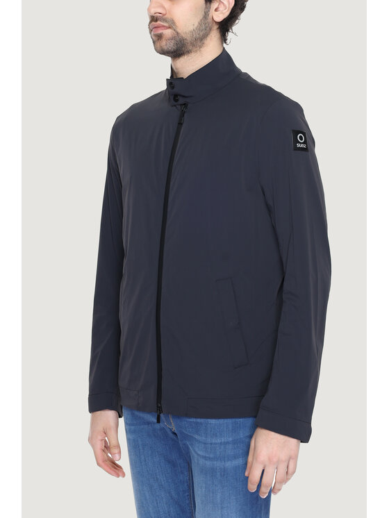 SUNS SUNS Giacca di pelle BARRA STRECH Nero To Fit