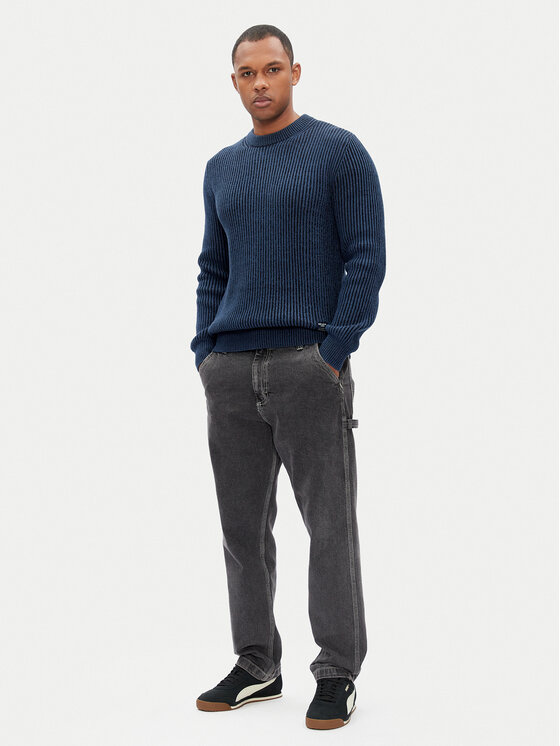 Pepe Jeans Pepe Jeans Megztinis Lawson PM702496 Mėlyna Regular Fit