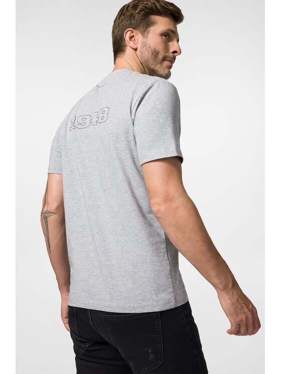 Próchnik Próchnik T-Shirt PM1 TS073123000030 Szary Slim Fit
