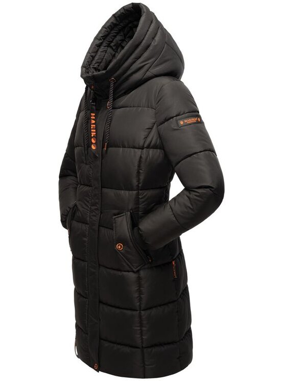 Marikoo Marikoo Kurtka zimowa Yuikoo Czarny Casual Fit
