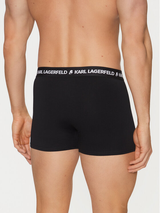 KARL LAGERFELD KARL LAGERFELD 7 db-os boxeralsó szett A1M47010 Fekete