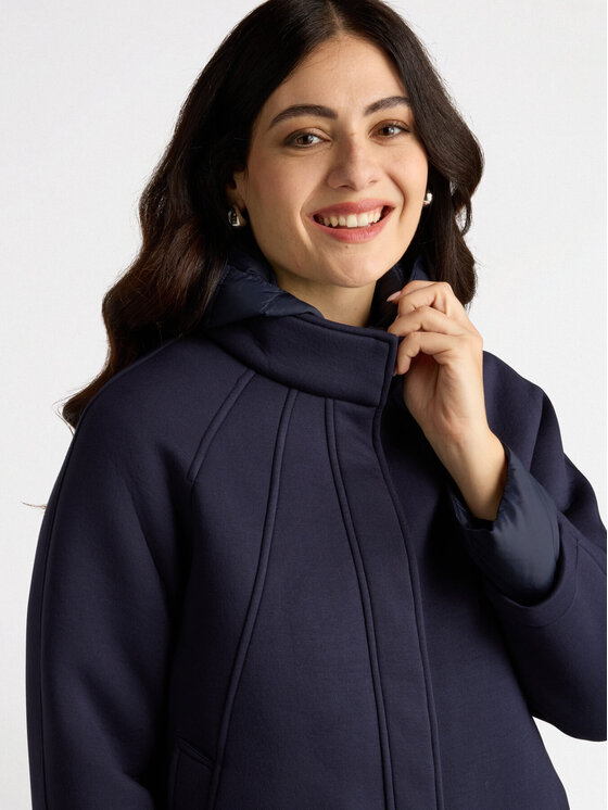 Fiorella Rubino Fiorella Rubino Giubbotto piumino F307T001320N034 Blu Regular Fit