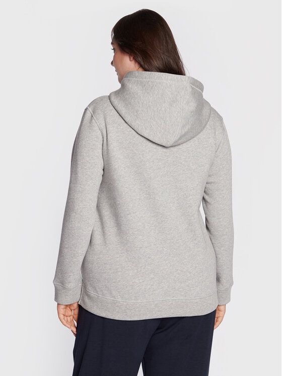 Felpa Essential WW0WW29155 Grigio Regular Fit
