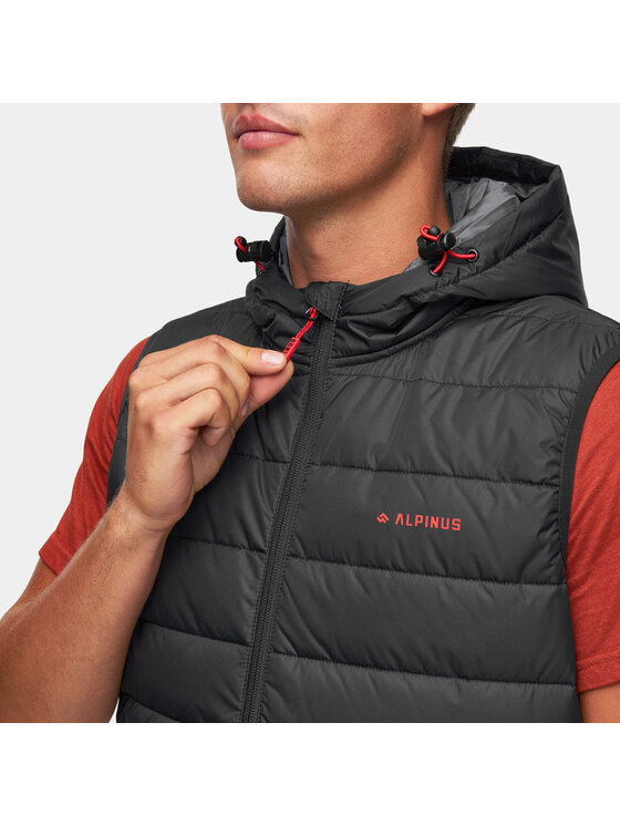 Alpinus Alpinus Kamizelka Athos Czarny Active Fit