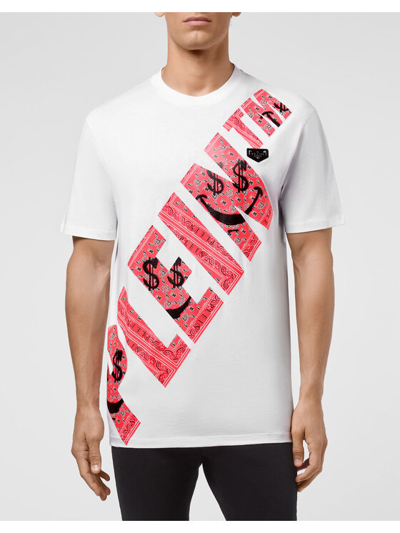 PHILIPP PLEIN PHILIPP PLEIN T-Shirt 30422 Biały Regular Fit