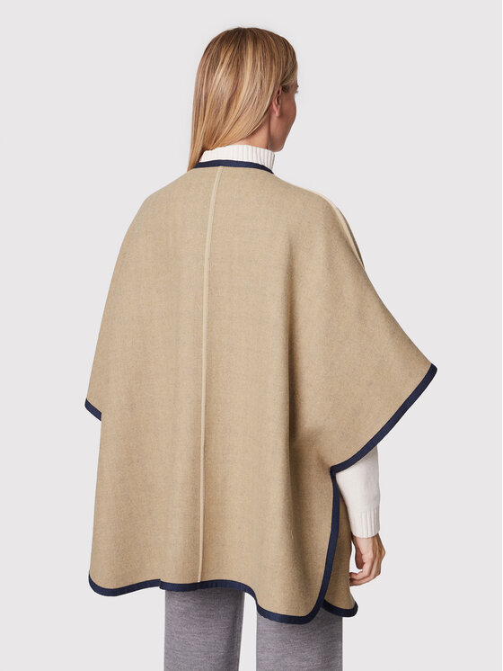 Weekend Max Mara Weekend Max Mara Poncsó Fieno 50860429 Színes Relaxed Fit