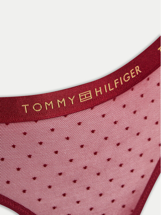 Tommy Hilfiger Tommy Hilfiger Бикини тип прашка UW0UW05533 Червен