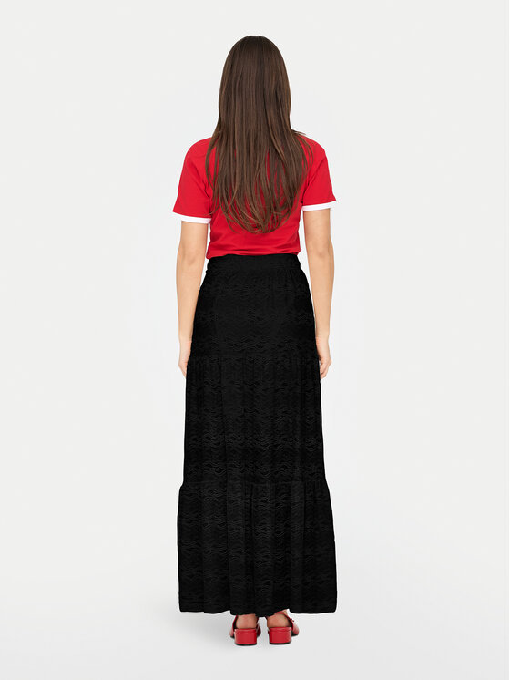 ONLY ONLY Maxi suknja Luna 15353206 Crna Regular Fit