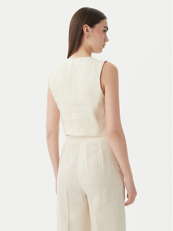 Marella Marella Vesta k obleku Emme by Marella Veranda 2615151032 Krémová Regular Fit