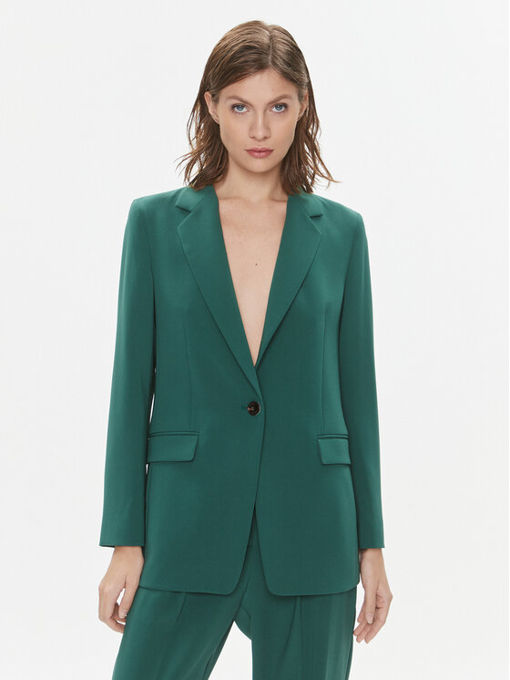 BOSS Boss Suknjič Jocaluah 50490053 Zelena Regular Fit