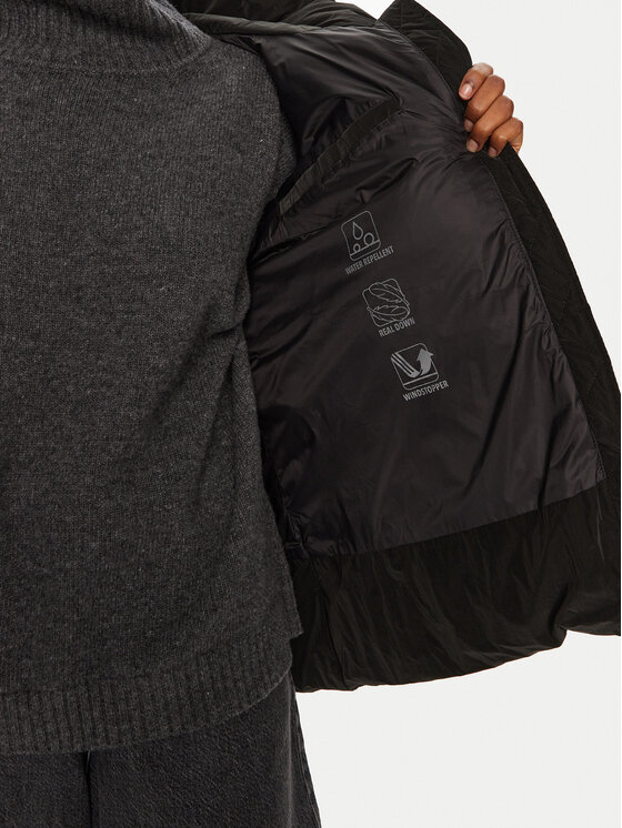 Bomboogie Bomboogie Μπουφάν πουπουλένιο GW6012TGLP4 Μαύρο Regular Fit