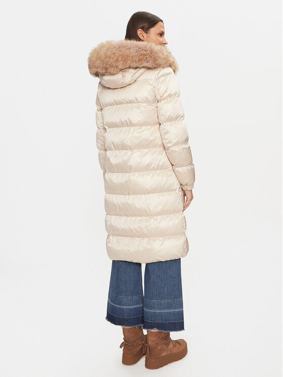 Geox Geox Зимно яке Backsie W4628H T2843 F1723 Бежов Regular Fit