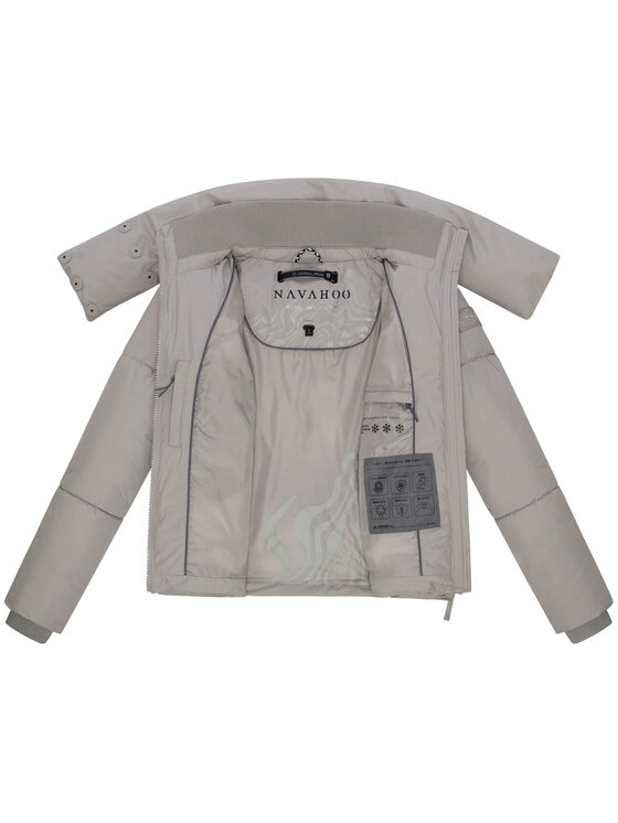 Navahoo Navahoo Kurtka zimowa Traumelfe Szary Regular Fit