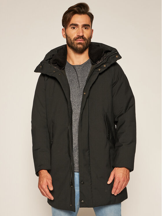 Parka CM6553TBTM Nero Regular Fit