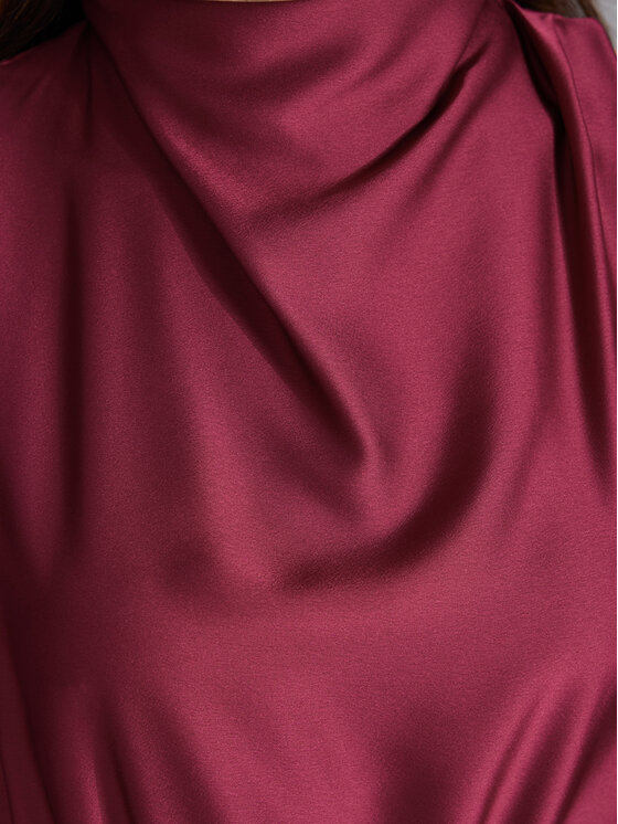 Swing Swing Coctailkleid 5AI13700 Dunkelrot Regular Fit