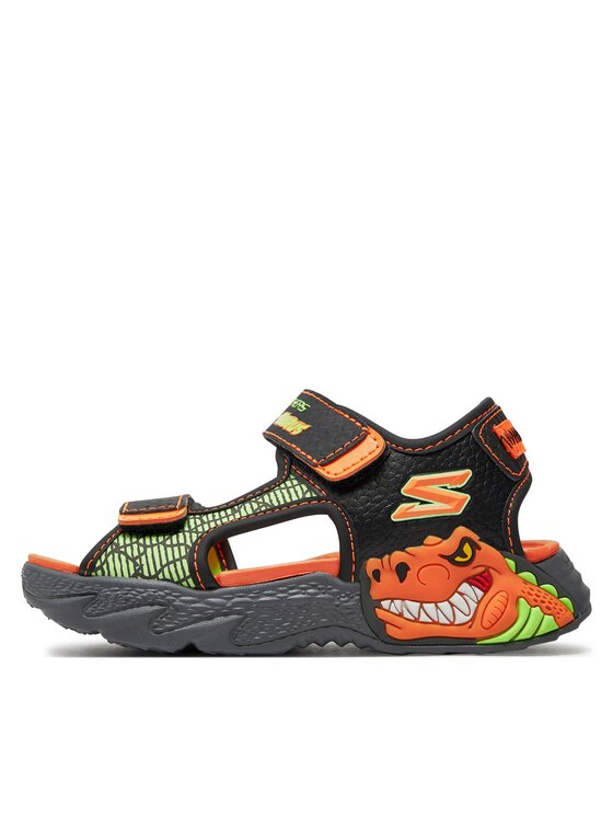 Skechers Skechers Sandały Creature-Splash- 400614L/BKOR Czarny